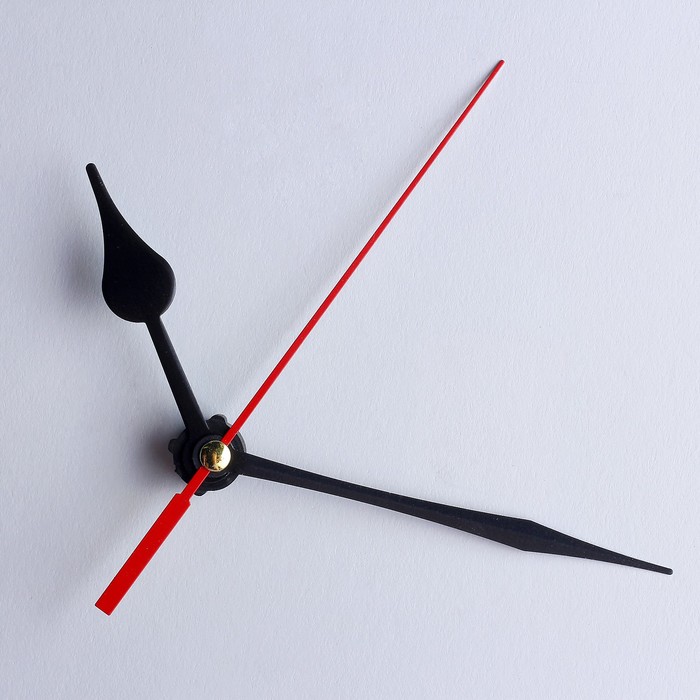 Комплект из 3-х стрелок для часов чёрные 60/91/143