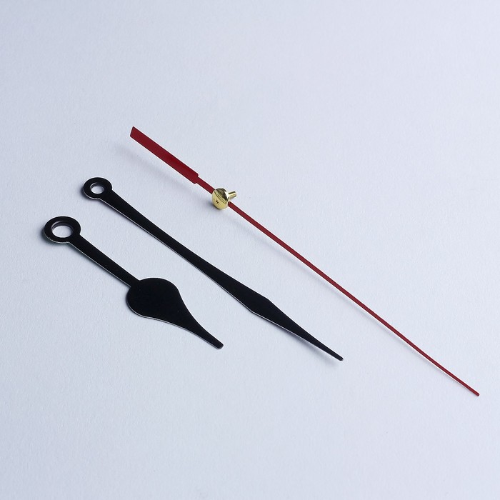 Комплект из 3-х стрелок для часов чёрные 60/91/143