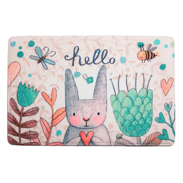 Коврик для ванной "Зайка"