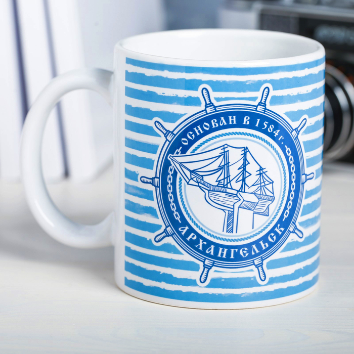 Кружка сублимация "Архангельск. Орнамент"