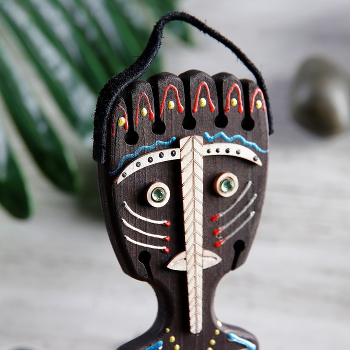 Оберег "Айыл Онгон" кедр 16*5,5 см