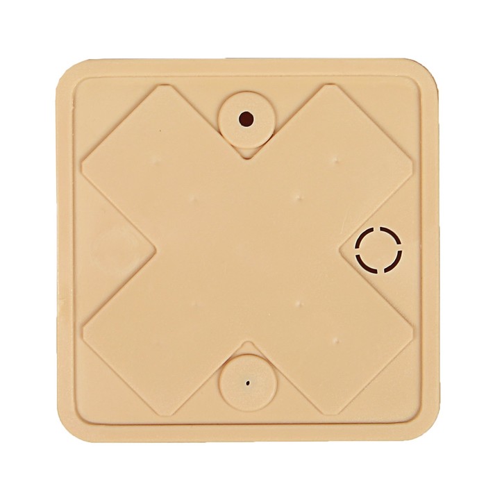 Коробка распределительная T-plast, 80x80x20 мм, сосна, 50.12.001.0002,