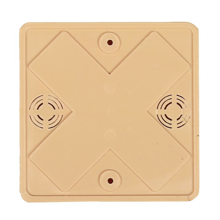 Коробка распределительная T-plast, 100х100х50 мм, сосна, 50.12.006.0002,