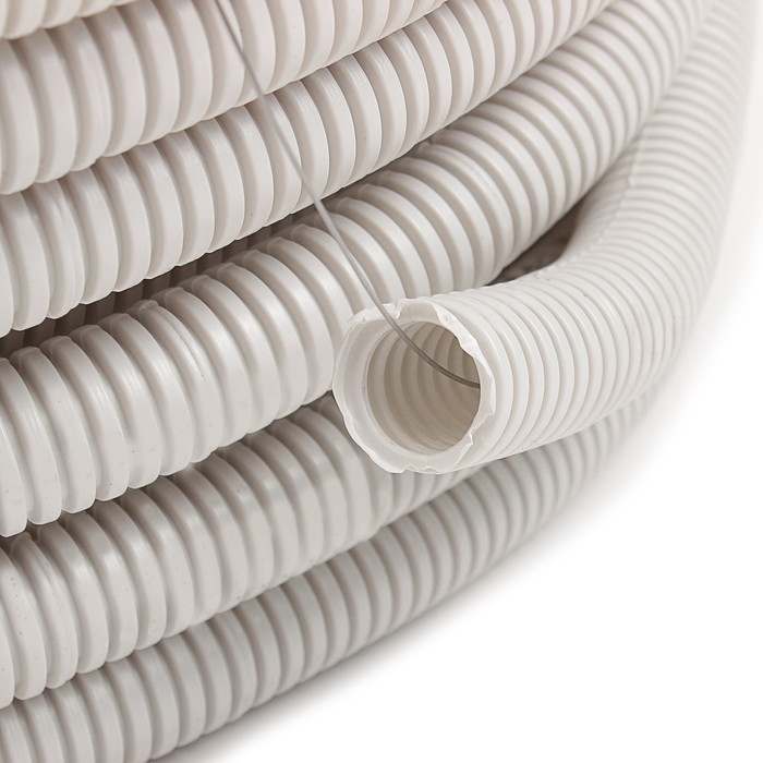 Труба гофрированная ПВХ T-plast, 16 мм, 100 м, 55.01.002.0001,
