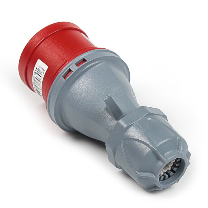 Вилка кабельная T-plast, 32 A, 3P+N+E, IP 44, 31.07.301.1600,