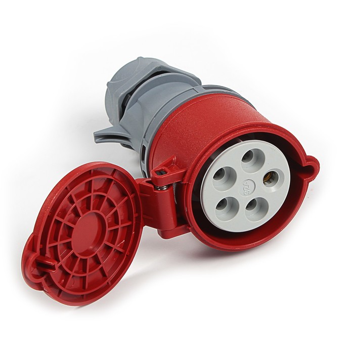 Розетка каьельная T-plast, 32 A, 3P+N+E, IP 44, 31.07.304.1600,