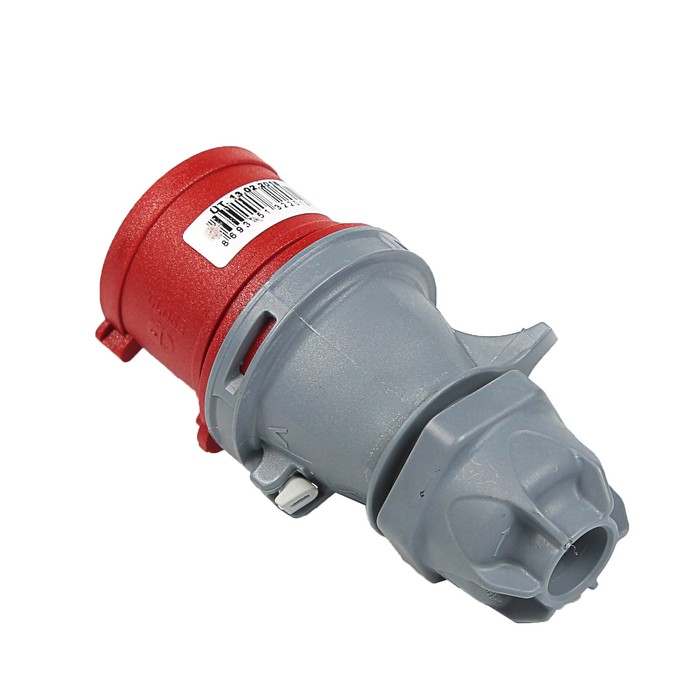 Вилка кабельная T-plast, 16 A, 2P+E, IP 44, 31.22.301.1600,