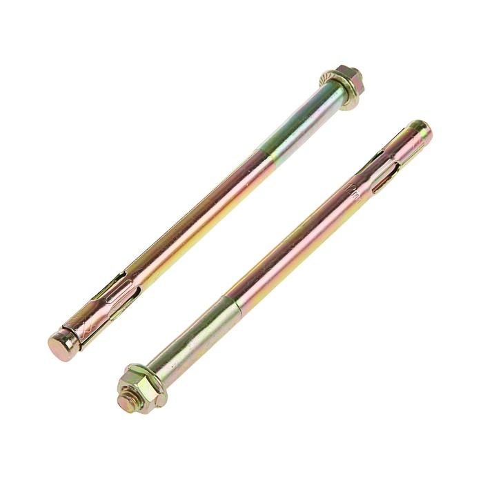 Болт анкерный с гайкой, 12х180 мм, в упаковке 25 шт.