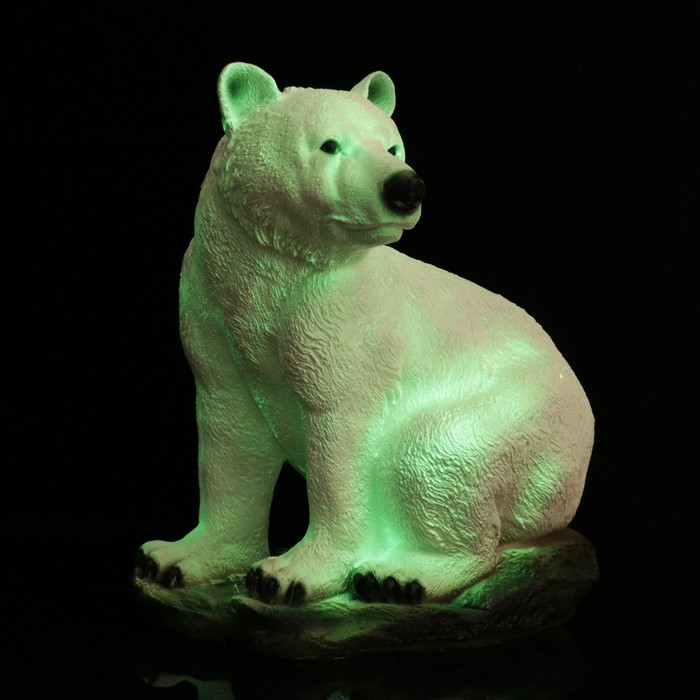 Светящаяся фигура "Медведь сидя большой" 40х50х48см