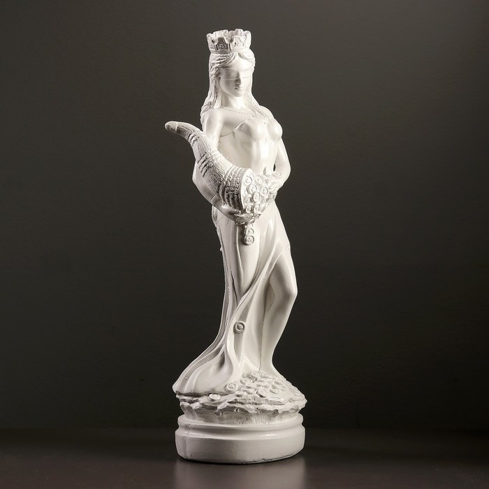 Фигура "Фортуна" большая, белый 58х17х12см