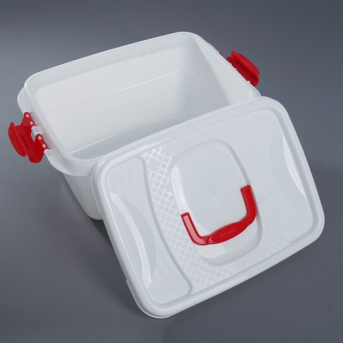 Контейнер АПТЕЧКА 385х275х195 мм, 12,5 л, цвет белый