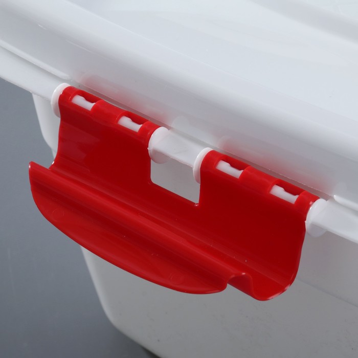 Контейнер АПТЕЧКА 385х275х195 мм, 12,5 л, цвет белый