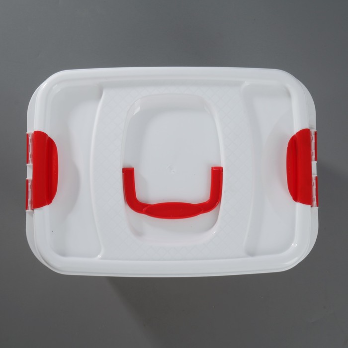 Контейнер АПТЕЧКА 385х275х195 мм, 12,5 л, цвет белый