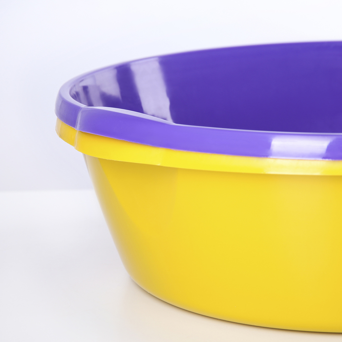 Таз с ручками 12 л, цвет МИКС