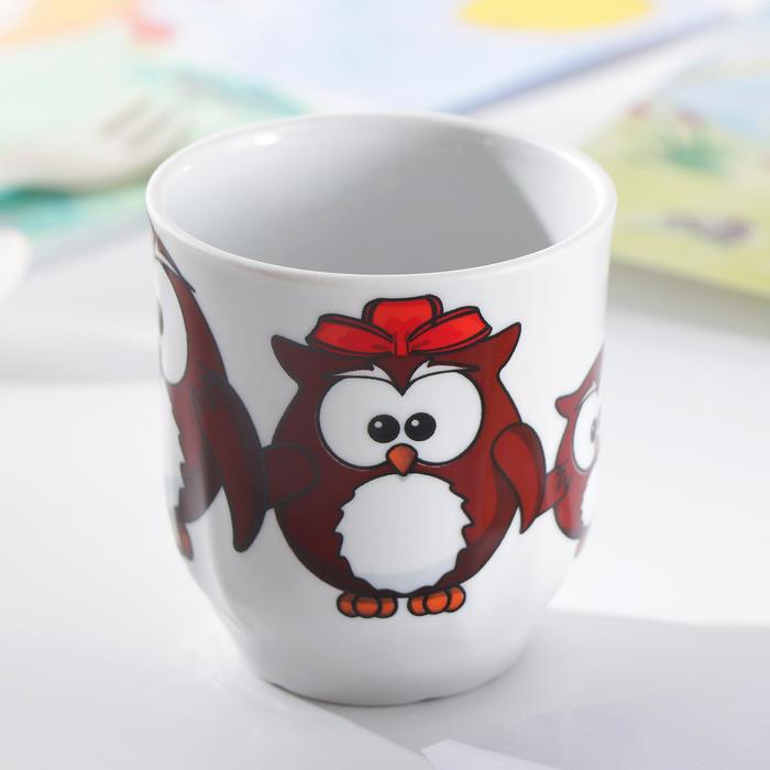 Кружка 220 мл "Совушки"