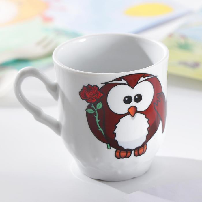 Кружка 220 мл "Совушки"