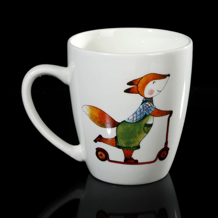 Набор посуды "Соната. Забавные лисята" 4 предмета