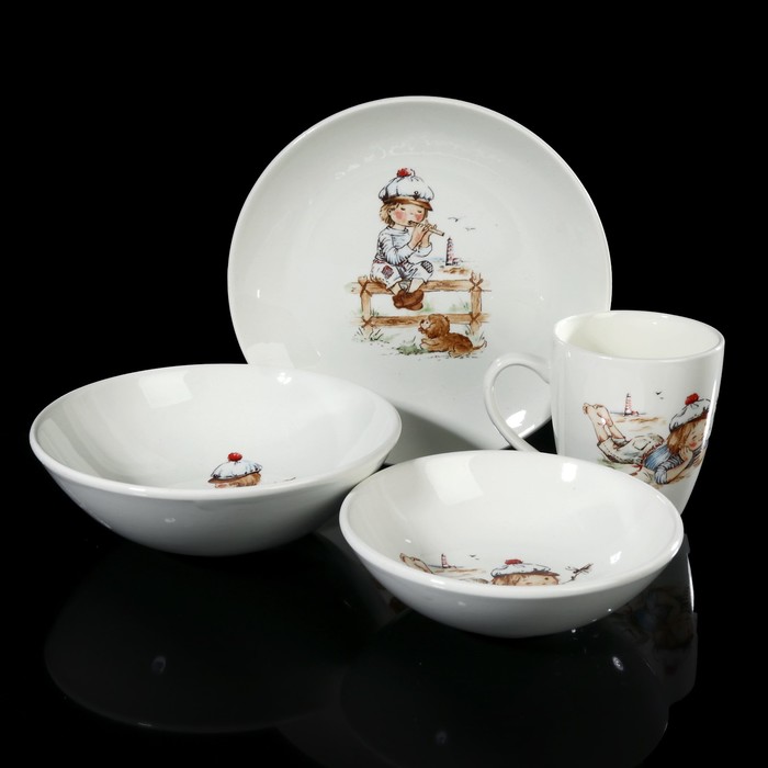 Набор посуды "Соната. Юнга" 4 предмета