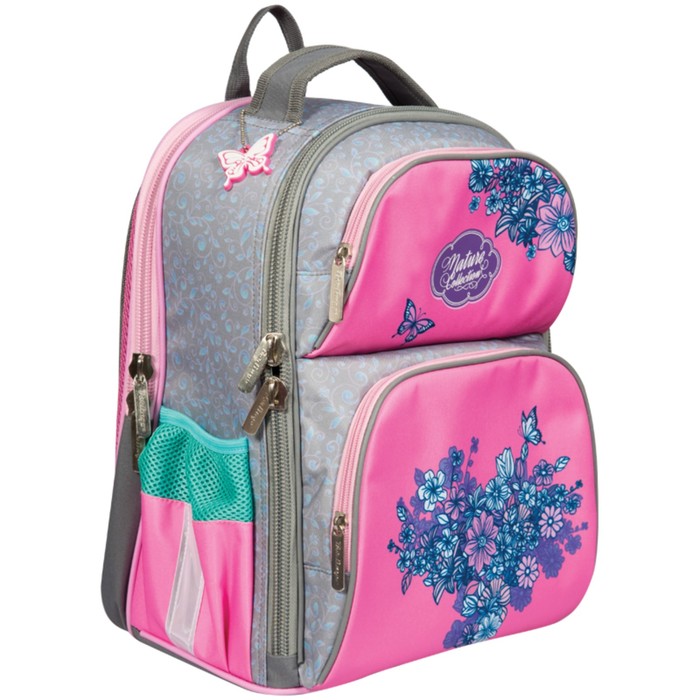 Рюкзак Стандарт Berlingo Medium "Flowering" 37 х 29 х 19 см, 2 отделения