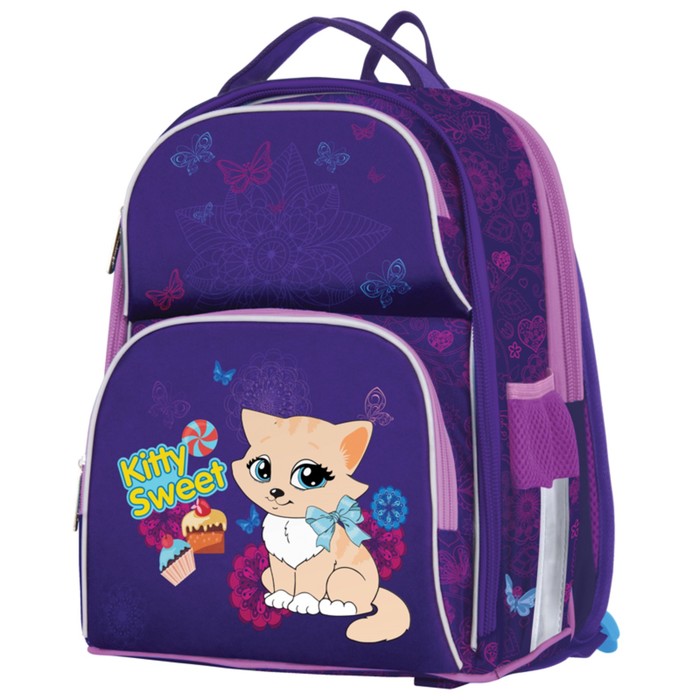 Рюкзак Стандарт Berlingo Medium "Kitty Sweet" 37 х 29 х 19 см, 2 отделения