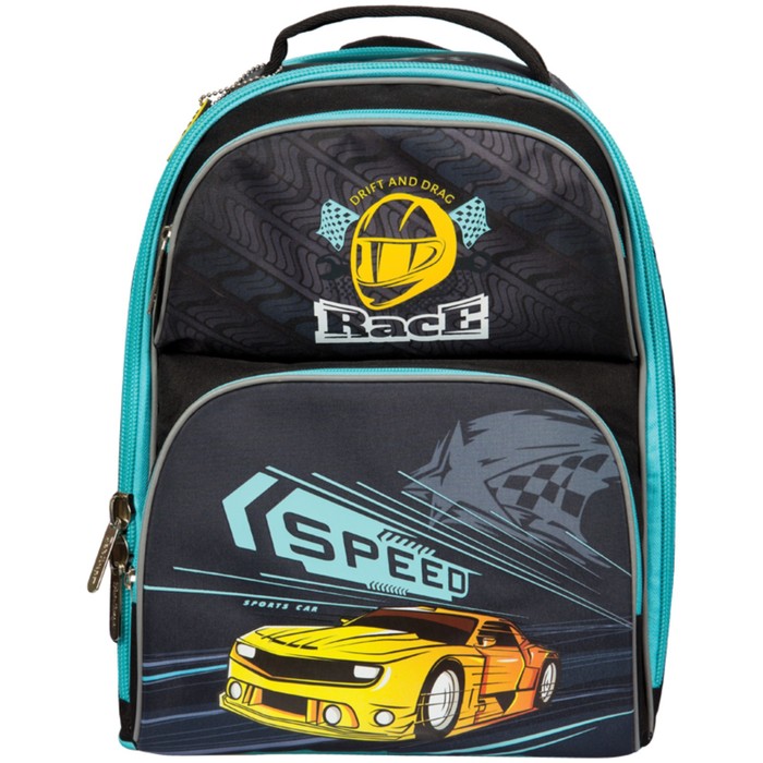 Рюкзак Стандарт Berlingo Medium "Speed" 37 х 29 х 19 см, 2 отделения