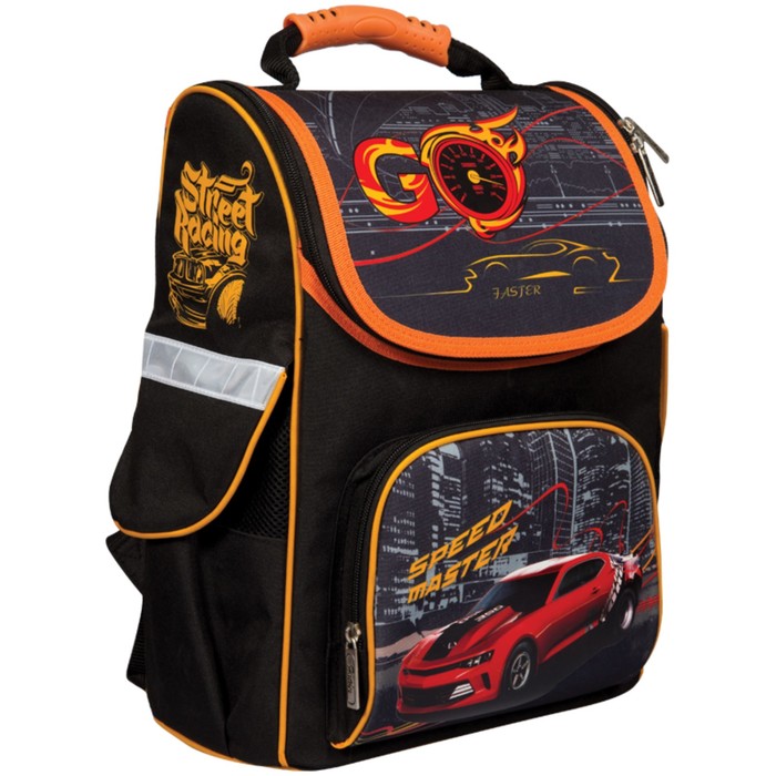 Ранец Стандарт Berlingo Standard "Street racing" 38*29*16см, 1 отд 254975