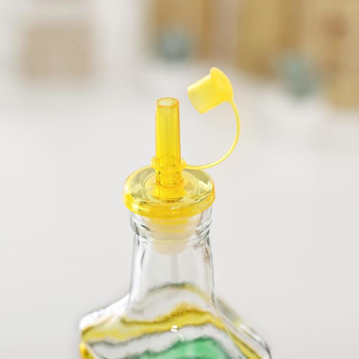 Бутыль для соусов и масла «Перелив», 600 мл, 26 см, цвет МИКС