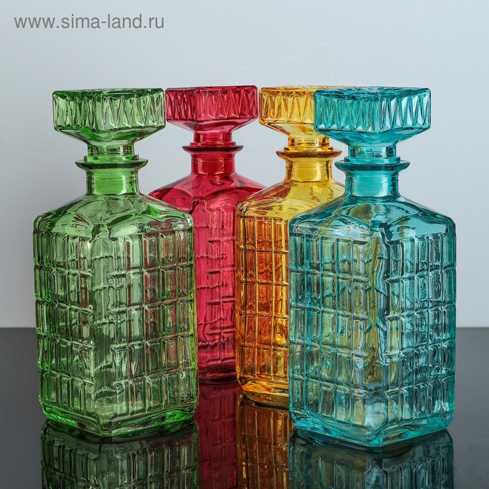 

Штоф стеклянный «Магнат», 1,1 л, цвет МИКС