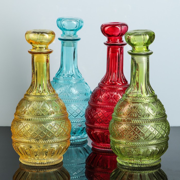 Штоф "Жена султана" 1,1л, 12х12х26 см цвета МИКС