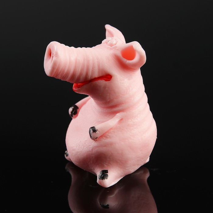 Мыло фигурное "Хрюня" розовая 65гр