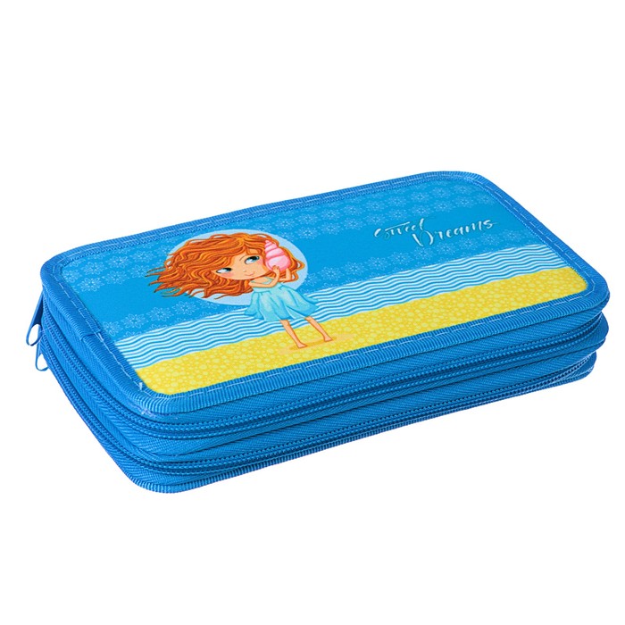 Пенал 2 секции 110*190 ткань ПКТ 11-20 дев "Злата" 57000