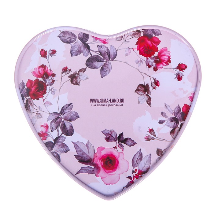 Шкатулка в форме сердца "Мечтай, люби, твори!", 12 х 12 см