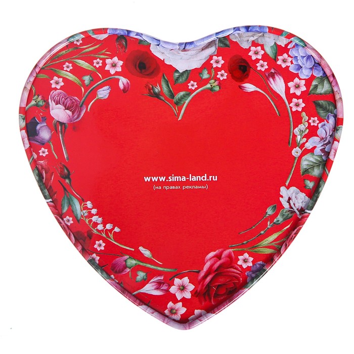 Шкатулка в форме сердца "Моей любимой", 12 х 12 см