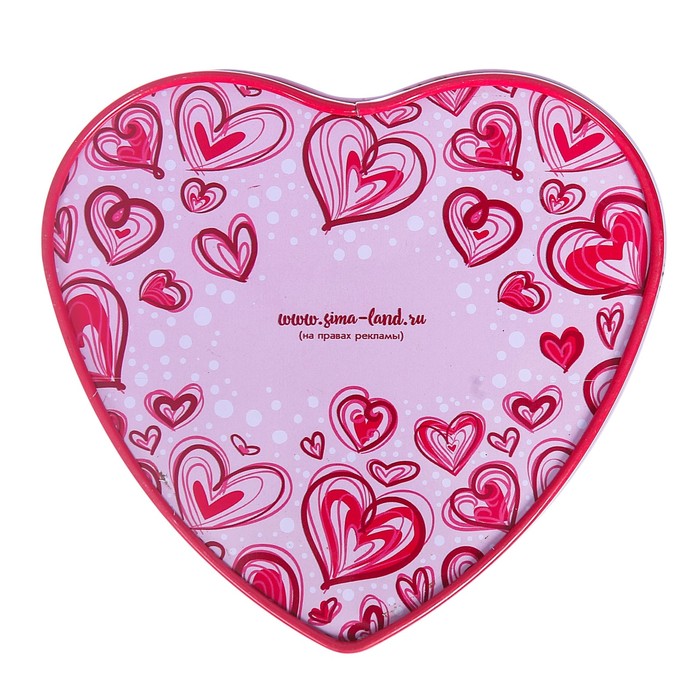 Шкатулка в форме сердца "Я тебя люблю", 12 х 12 см