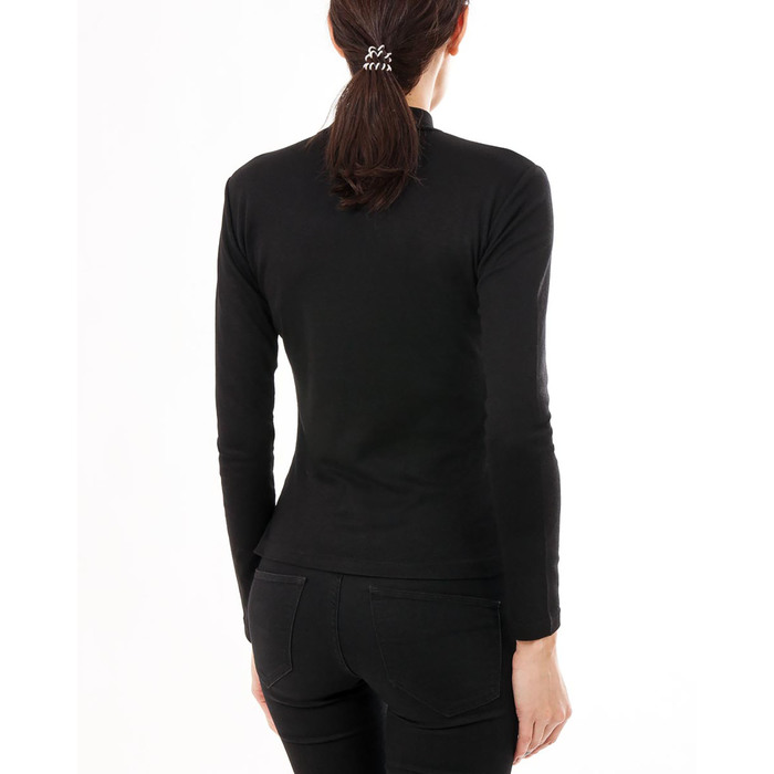 Водолазка женская "Термо" 602216 (752-8) цвет чёрный, размер 48 (L)