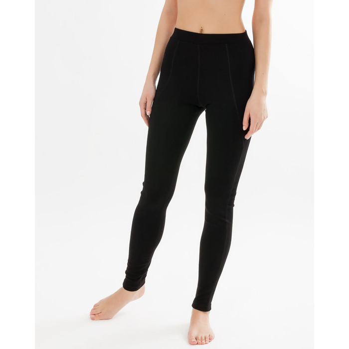 Легинсы женские "Термо" 642235 (00-2306) цвет чёрный, р-р 52 (XXL), рост 158-164