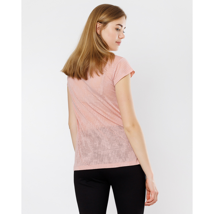 Футболка женская, цвет пыльная роза, р-р 50 (XL)