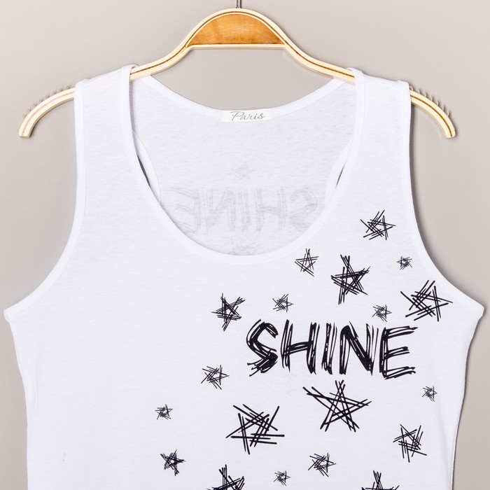 Комплект женский (майка, шорты) М196 цвет МИКС, р-р 46