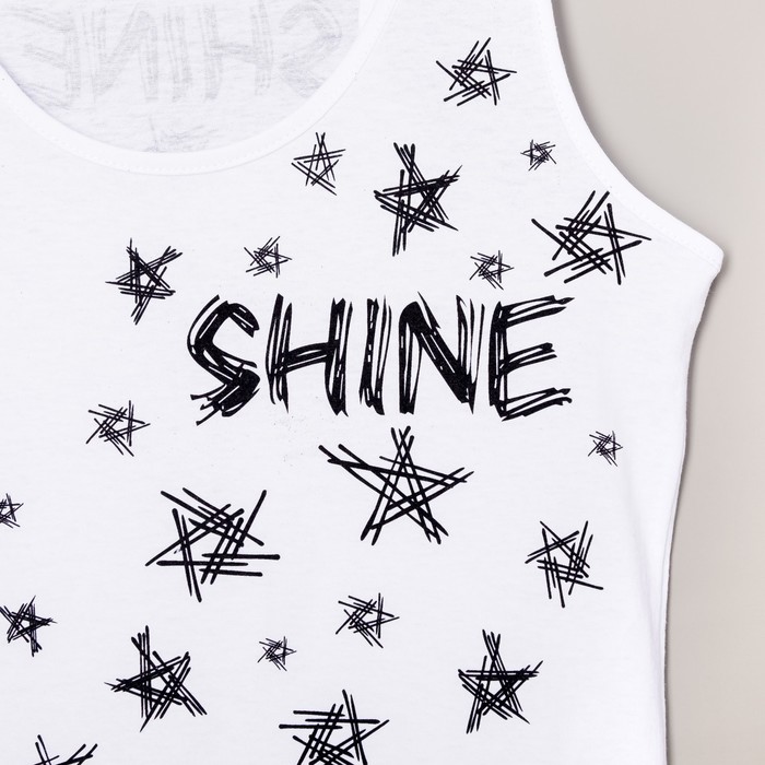 Комплект женский (майка, шорты) М196 цвет МИКС, р-р 46