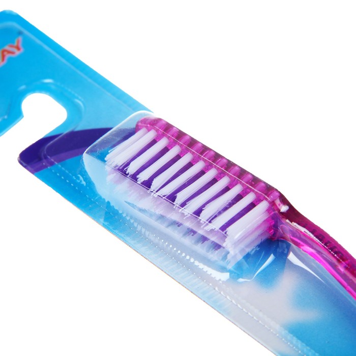 Зубная щетка "Eomay", вид 2, средней жесткости, микс, 1 шт