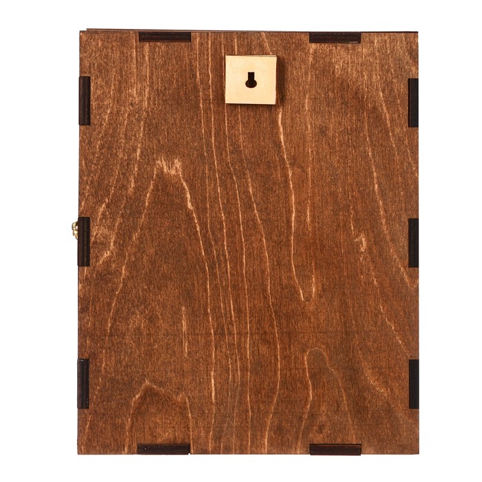 Ключница деревянная "Оберегаю дом"