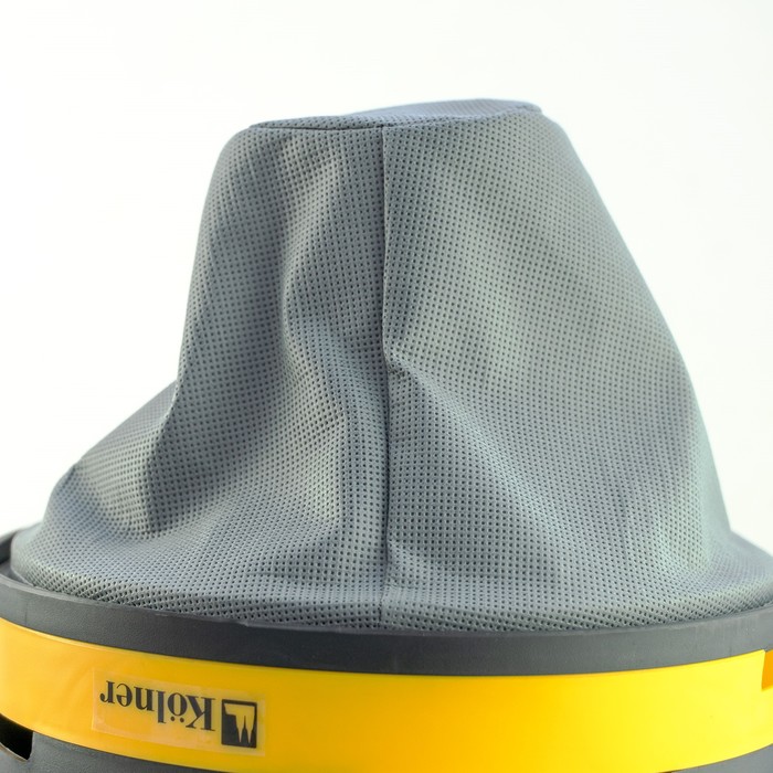 Строительный пылесос Kolner KVC 1300, 1300Вт, объем бака 15 л