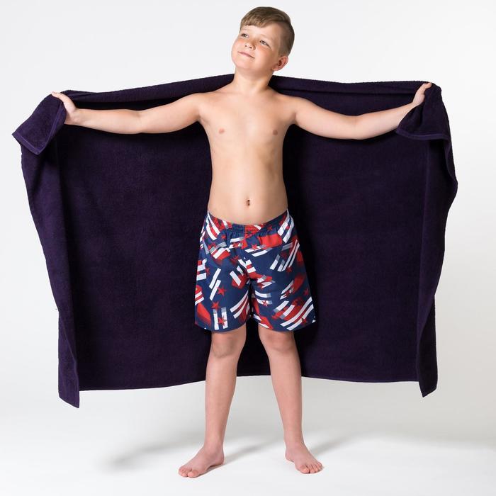 Полотенце махровое "Экономь и Я" 100х150 см фиолетовый , 100% хлопок, 340 г/м²