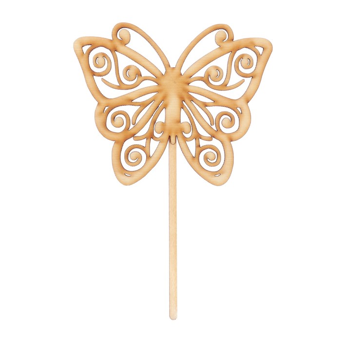 Топпер "Любимой сестре" из фанеры, 12х10 см (ТОП 00-100)