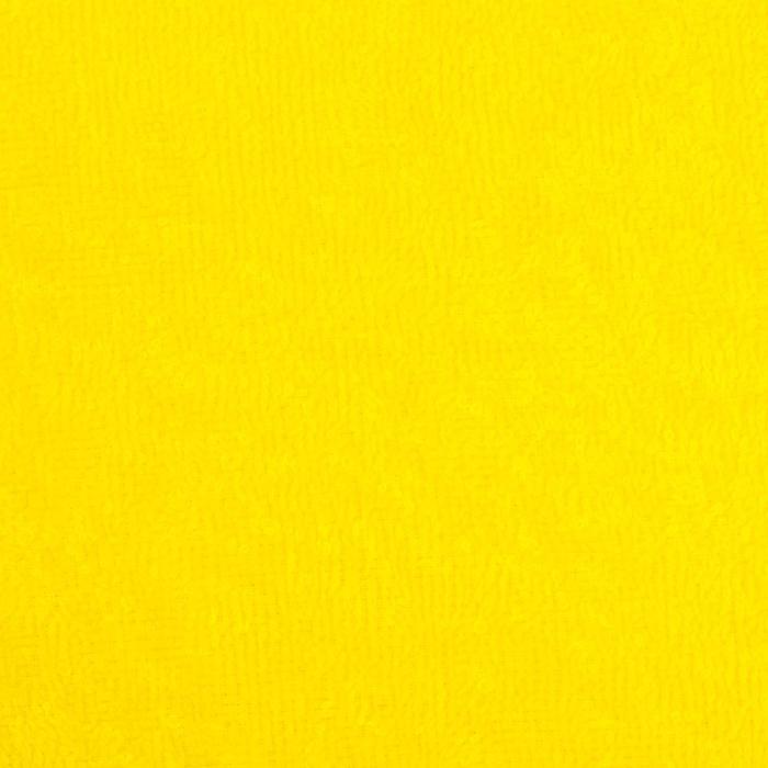 Полотенце махровое "Экономь и Я" 100х150 см жёлтый, 100% хлопок, 340 г/м²