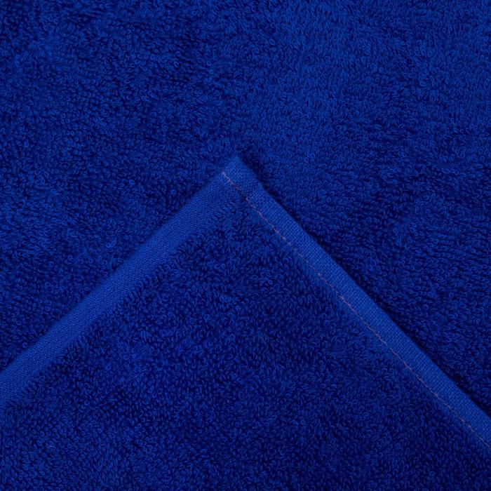 фото Полотенце махровое "экономь и я" 100х150 см синий, 100% хлопок, 340 г/м²