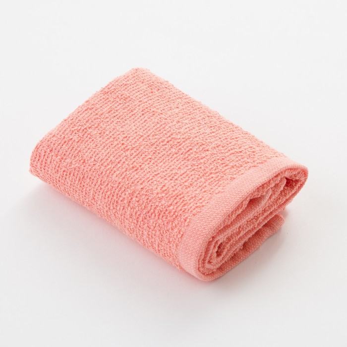 Полотенце махровое "Экономь и Я" 100х150 см персик, 100% хлопок, 340 г/м²