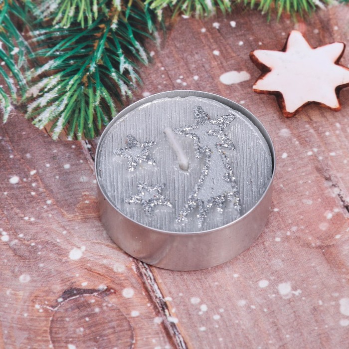 Свеча с пожеланием "Сладкого года!"