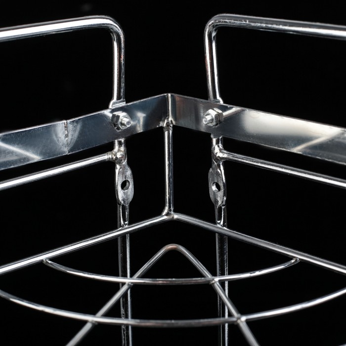 Полка 2х-ярусная угловая разборная 32,5х24,2х32 см