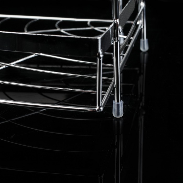 Полка 2х-ярусная угловая разборная 32,5х24,2х32 см